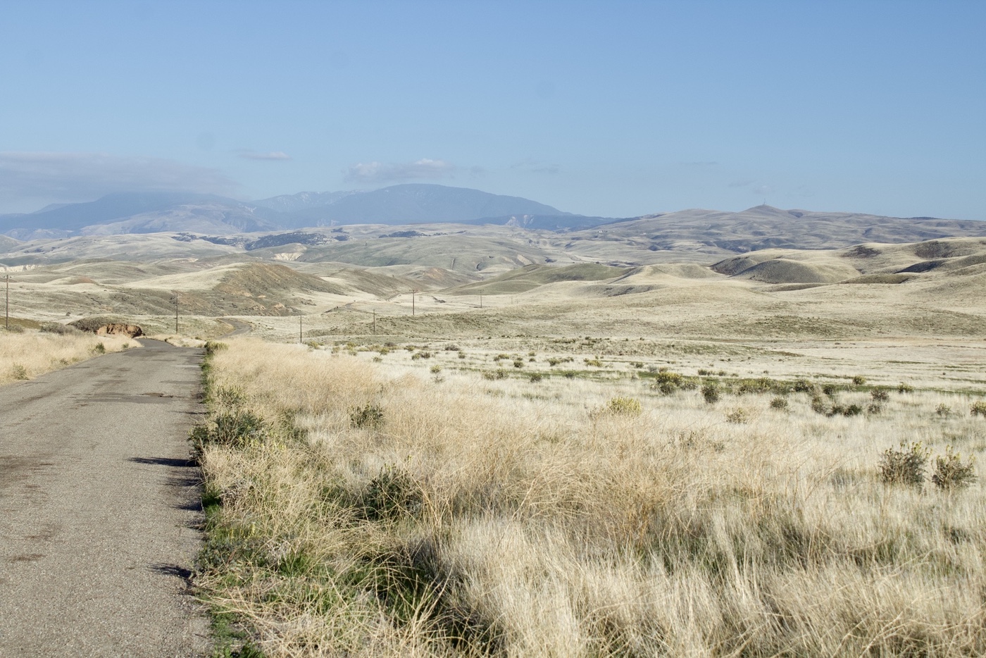 The southern end of Carrizo Plain